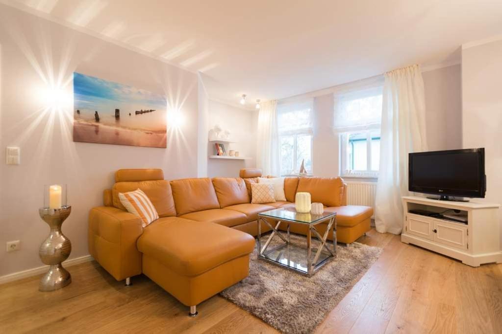 Ferienwohnung Haus am Kurpark, App Ahlbeck Ostseebad Heringsdorf Exterior foto
