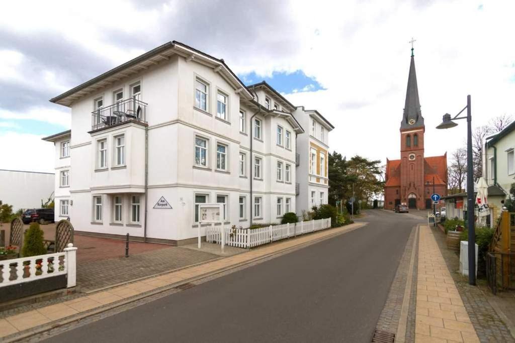 Ferienwohnung Haus am Kurpark, App Ahlbeck Ostseebad Heringsdorf Exterior foto